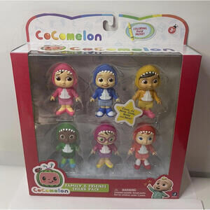 CoComelon Official Family & Friends 3" Figure Shark Theme Kids Character Toy NEW